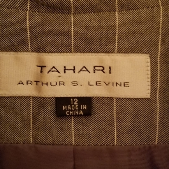 Like New! Pinstripe Suit - Picture 3 of 3